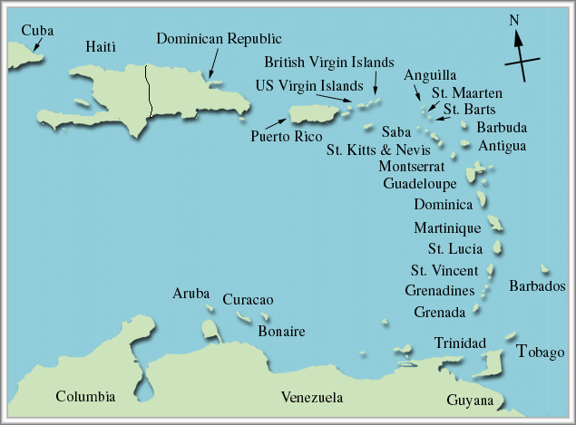 Netherlands Antilles Caribbean Islands